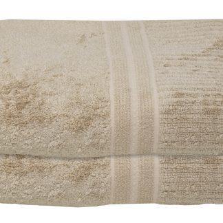Anna Riska  Σετ 3 Πετσέτες 30x50, 50x100, 70x140 Modal 1 Beige