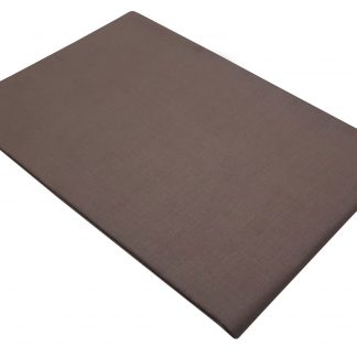 Σεντόνι ΚΟΜΒΟΣ Καφέ μονόχρωμο Υπέρδιπλο 220x240