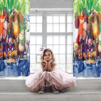 Das Kids 2123 Κουρτινα Με Κρικουσ 140Χ280 Γκρι - Καφε - Μπεζ - Πρασινο