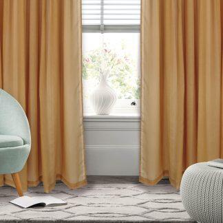 Das Home Κουρτινα 450Χ270 Με Τρεσα 2195 Ωχρα