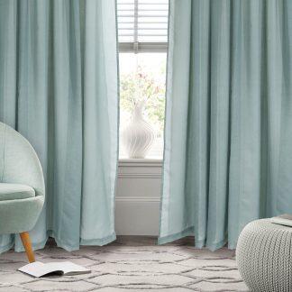 Das Home Κουρτινα 450Χ270 Με Τρεσα 2198 Μεντα