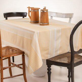 Melinen Home ΤΡΑΠΕΖΟΜΑΝΤΗΛΟ ΛΟΝΕΤΑ ΤΕΤΡΑΓΩΝΟ FRANKIE LEMON 135Χ140