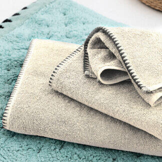 Palamaiki Πετσέτα Προσώπου Towels Collection 50x90 BROOKLYN BEIGE Μπεζ