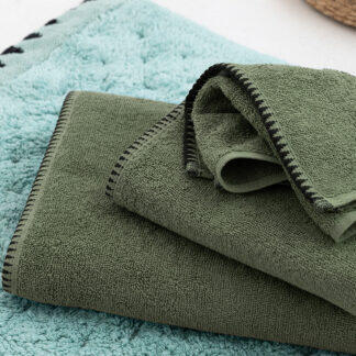 Palamaiki Πετσέτα Προσώπου Towels Collection 50x90 BROOKLYN OLIVE Πράσινο