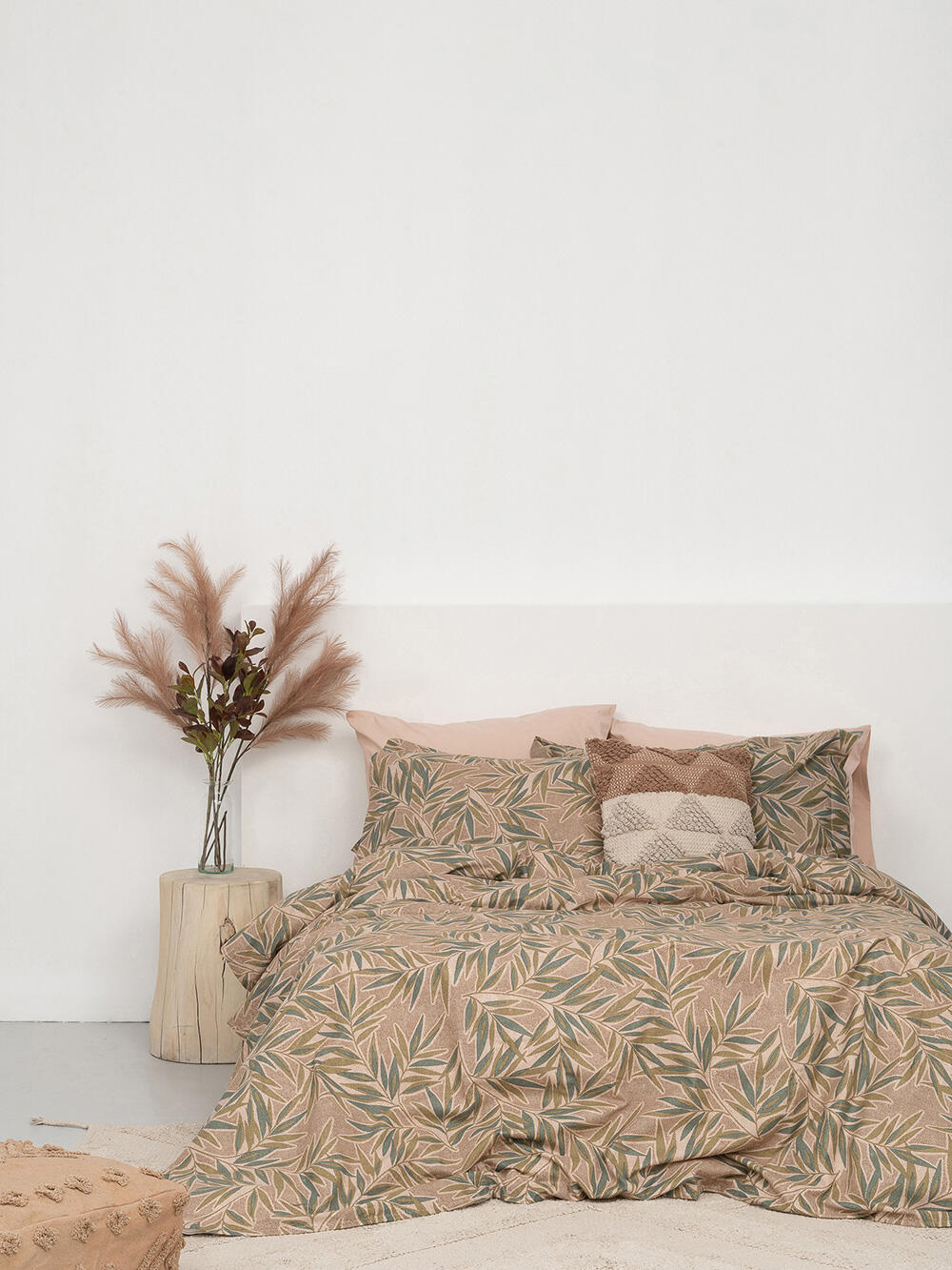 Palamaiki Σετ Σεντονια Υπερδιπλα Cosy Winter 240x265 CW285 Χωρίς Λάστιχο Μπεζ