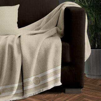 Makis Tselios Home ΔΙΘ.ΡΙΧΤΑΡΙ MEANDROS BEIGE1 180Χ250 100% CHENILLE