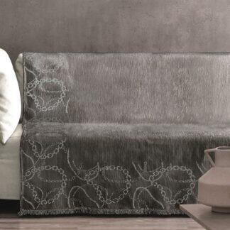 Makis Tselios Home MONOΘ.ΡΙΧΤΑΡΙ CADENA GREY2 180Χ180 100% CHENILLE