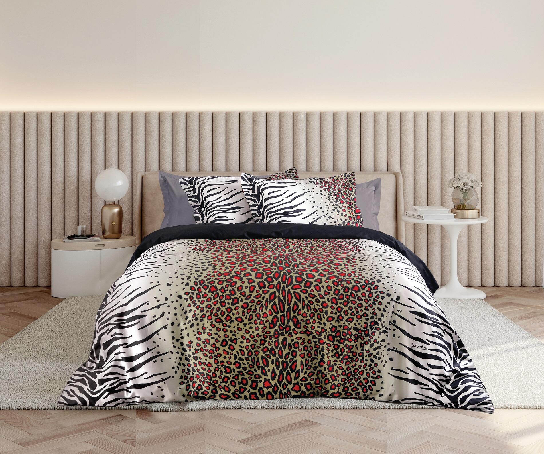 Makis Tselios Home ZOULOU ΣΕΤ ΠΑΠΛΩΜΑ 220x240cm COTTON SATIN DIGITAL PRINT