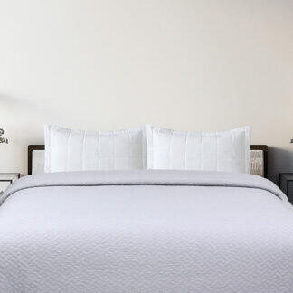 Sunshine Κουβερλί Voielo Light Grey Υπέρδιπλο (220x240) - Kουβερλί δυο όψεων σε 5 διαφορετικές αποχρώσεις.