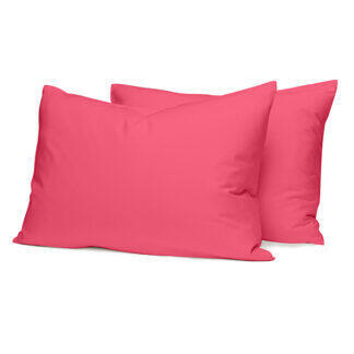 Sunshine Μαξιλαροθήκες Cotton Feelings 112 Fuchsia 50x70 - Ζεύγος μαξιλαροθήκες από 100% βαμβάκι.