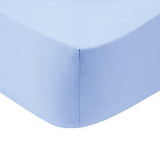 Sunshine Κατωσέντονο Cotton Feelings με λάστιχο 103 Light Blue Ημίδιπλο (120x200+30) - Κατωσέντονο μεμονωμένο βαμβακερό 100% σε μεγάλη ποικιλία χρωμάτων.