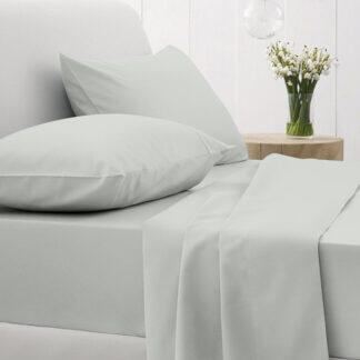 Sunshine Σετ Σεντόνια Cotton Feelings 106 Light Grey Μονό (165x270) - Σετ σεντόνια βαμβακερά 100% σε μεγάλη ποικιλία χρωμάτων και σχεδίων.