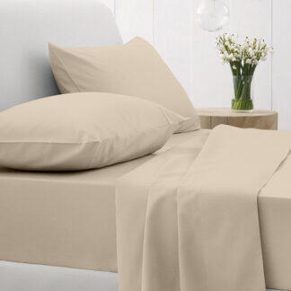 Sunshine Σετ Σεντόνια Cotton Feelings 109 Sand Υπέρδιπλο (235x270) - Σετ σεντόνια βαμβακερά 100% σε μεγάλη ποικιλία χρωμάτων και σχεδίων.