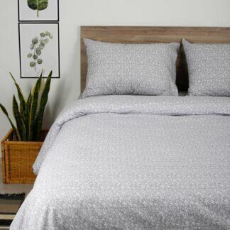 Sunshine Σετ Σεντόνια Cotton Feelings 920 Grey Υπέρδιπλο (235x270) - Σετ σεντόνια βαμβακερά 100% σε μεγάλη ποικιλία χρωμάτων και σχεδίων.
