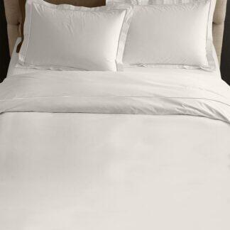 Sunshine Σετ Σεντόνια Satin μονόχρωμα Ecru King Size (270x280) - Σετ σεντόνια King Size, βαμβακοσατέν 100% με μαξιλαροθήκες oxford.