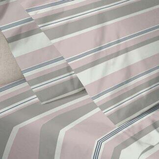 Sunshine Σετ Σεντόνια Menta Εμπριμέ 550 Pink Υπέρδιπλο (220x250) - Σετ σεντόνια από σύμμεικτο βαμβάκι, σε φλοραλ σχέδιο.