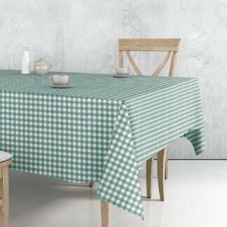 Sunshine Τραπεζομάντηλο 5467 Aqua 140x140 - Τραπεζομάντηλο χρωματιστο με καρό μοτίβο, από σύμμεικτο βαμβάκι.