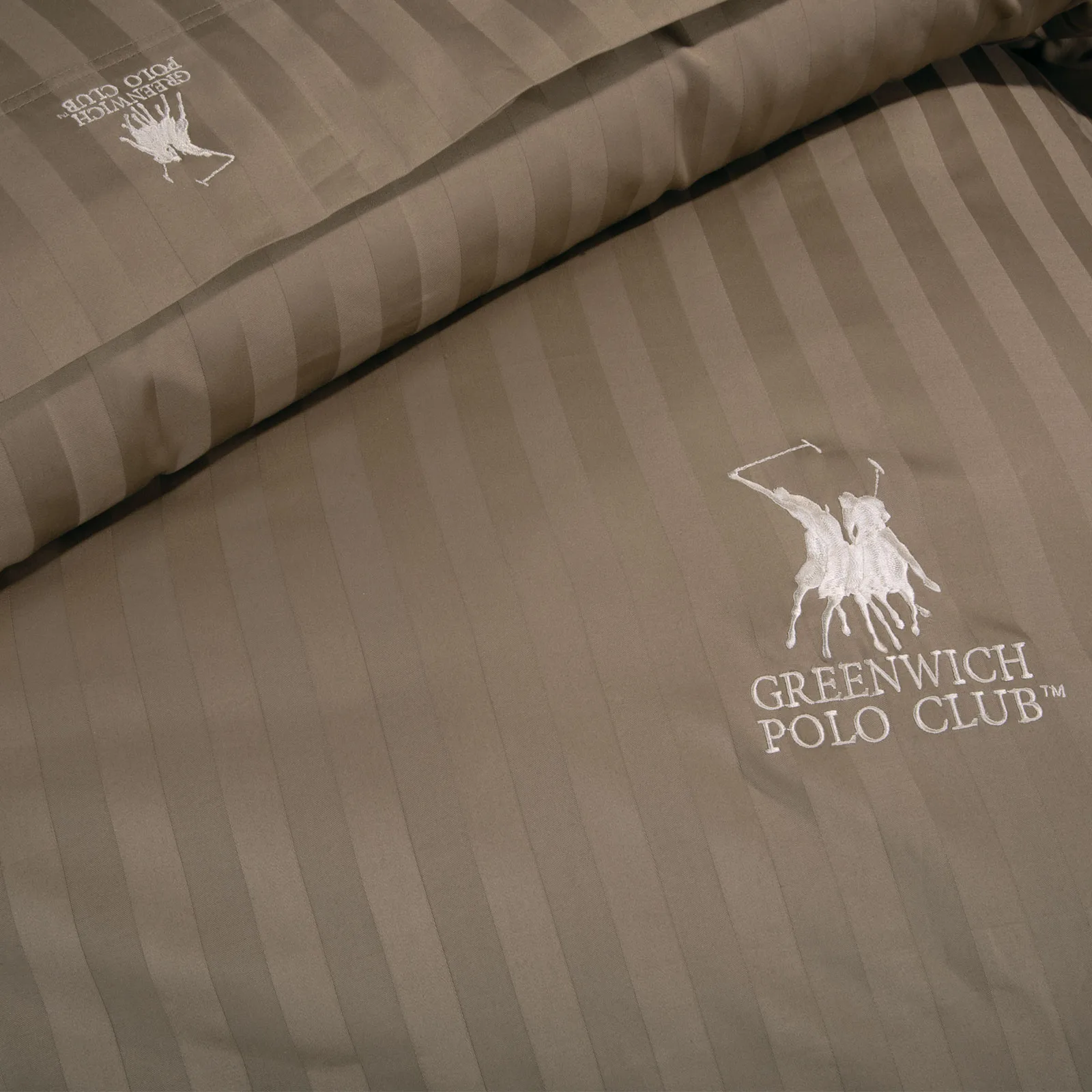 Greenwich Polo Club Παπλωματοθηκη Σετ Υπερδιπλη 2156 Χακι Χακι - Image 11