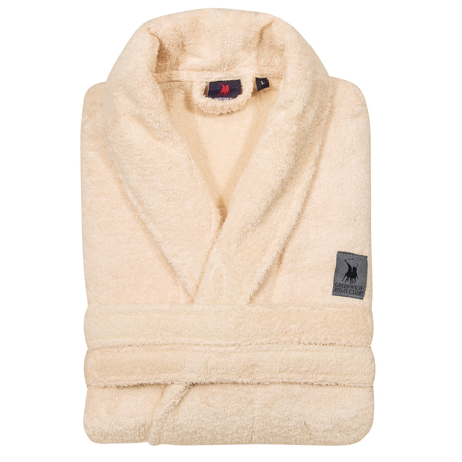 Greenwich Polo Club Μπουρνουζι X-Large 3201 Κρεμ - Image 7