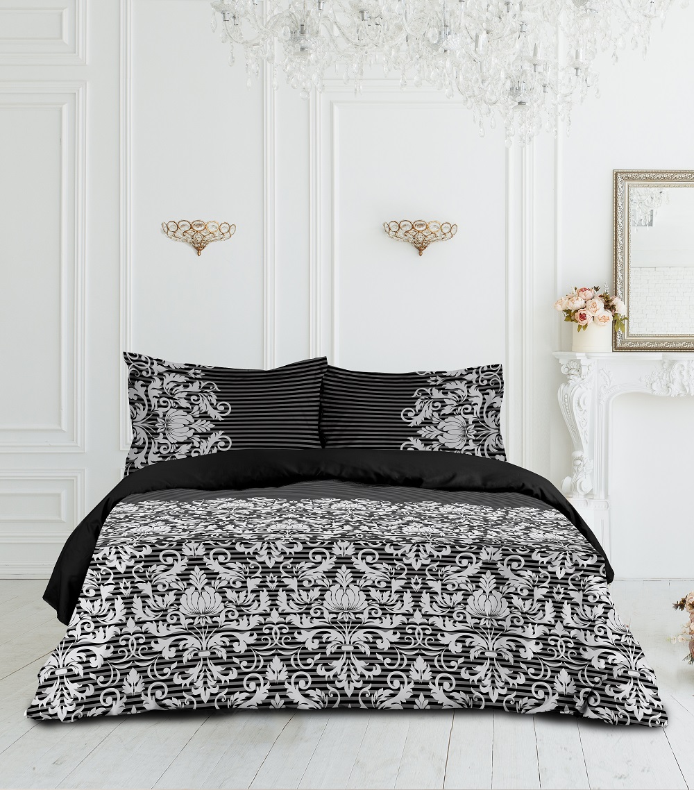 Makis Tselios Home ΣΕΤ ΘΗΚΗ KING DAMASK 240X260CM 2*52X72CM 100% COTTOSATIN 230TC - Image 8