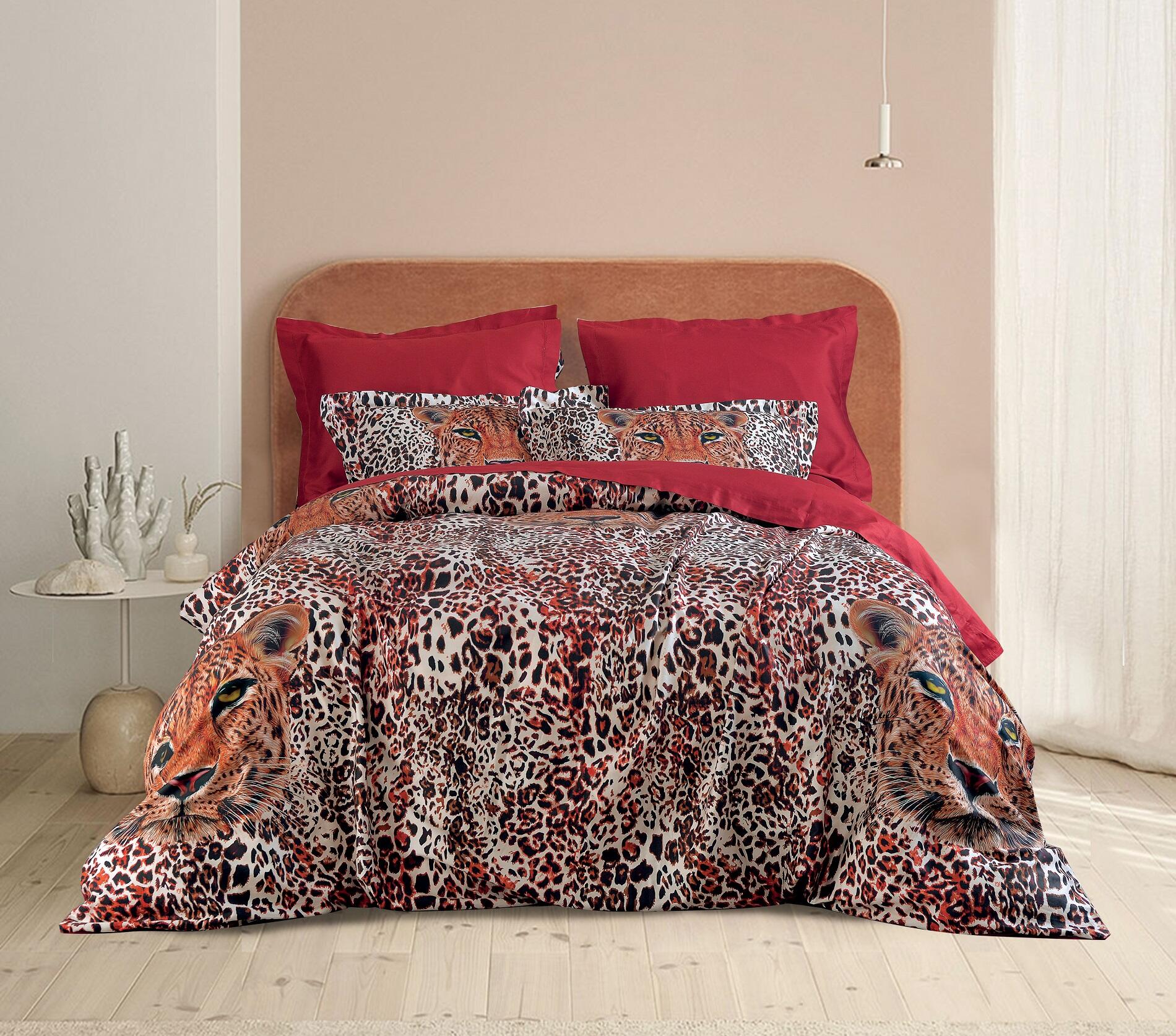 Makis Tselios Home PANTHER ΣΕΤ ΚΟΥΒΕΡΛΙ KING SIZE 240x260cm COTTON SATIN DIGITAL PRINT - Image 11