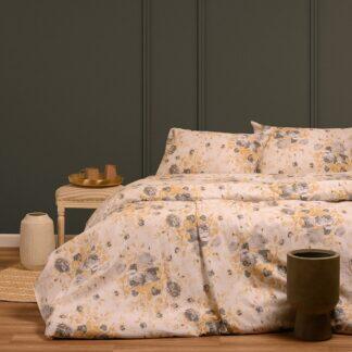 Melinen Home ΣΕΤ ΣΕΝΤΟΝΙΑ ΦΑΝΕΛΕΝΙΑ KING SIZE PEONIA GREY (270X260)