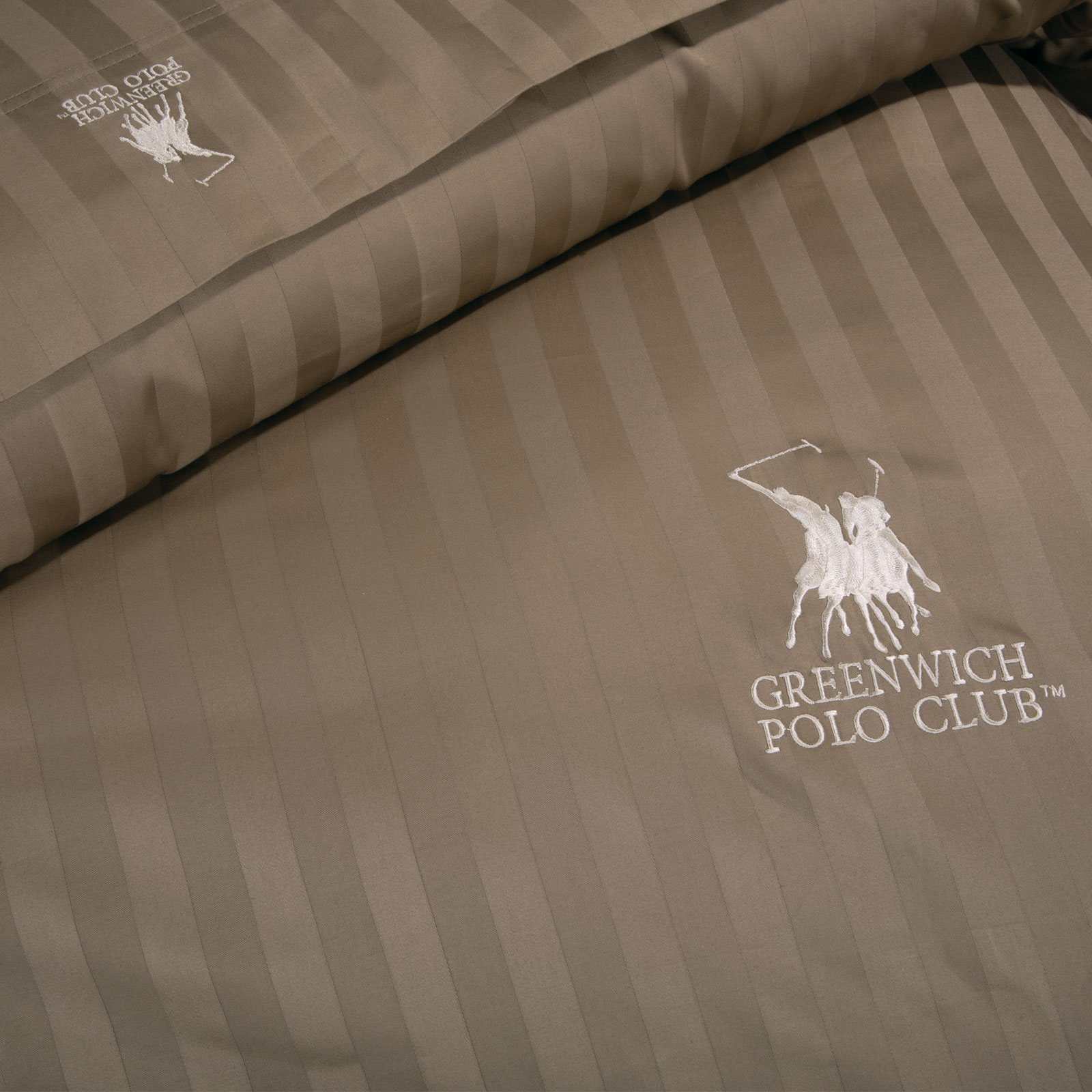 Greenwich Polo Club Παπλωματοθηκη Σετ Υπερδιπλη 2156 Χακι Χακι - Image 15