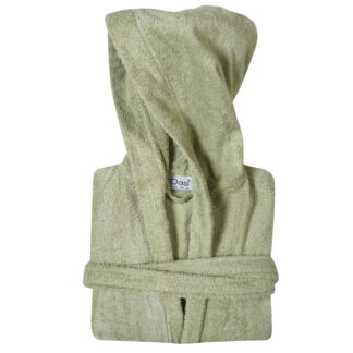 Das Home Μπουρνουζι Large Olive Casual 5907 Olive Olive