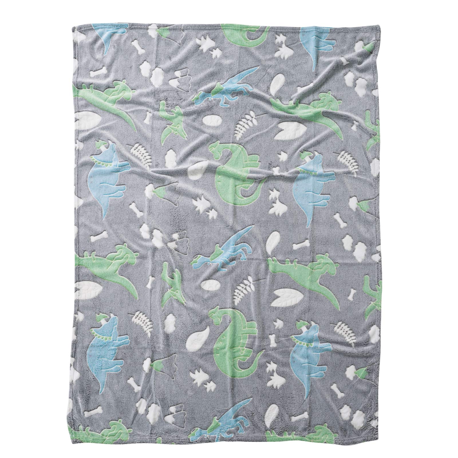 Das Baby Κουβερτα Fleece 80X110 Relax 4865 Γκρι - Μπλε - Πρασινο Γκρι - Μπλε - Πρασινο - Image 9