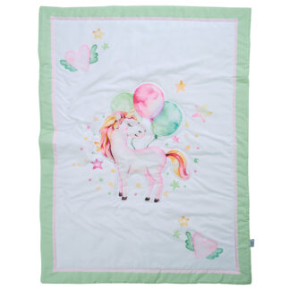 Das Baby Παπλωμα Fun Digital 4919 Mint - Pink - White Mint - Pink - White