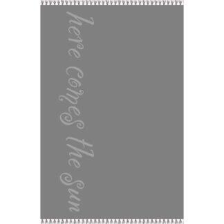 Melinen Home ΠΕΤΣΕΤΑ ΘΑΛΑΣΣΗΣ BEATLES DARK GREY (86Χ160)