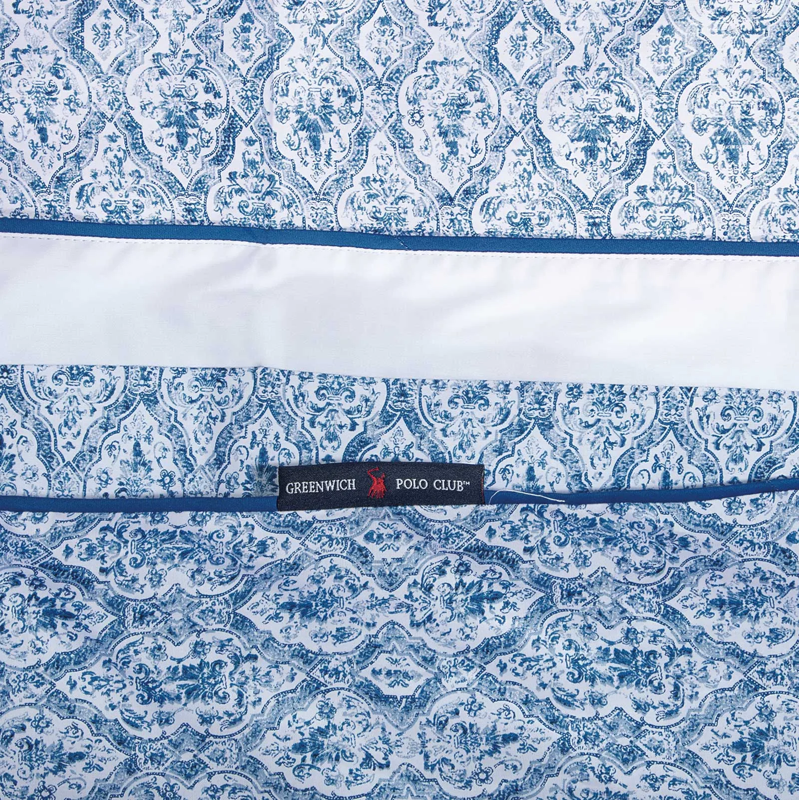 Greenwich Polo Club Σετ Σεντονια King Essential 2268 Blue - White Blue - White - Image 3