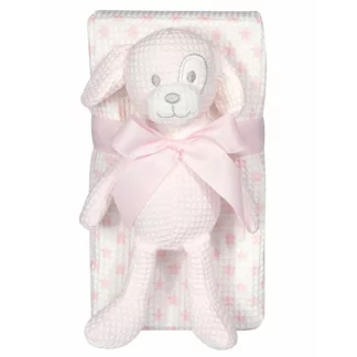 Greenwich Polo Club Κουβερτα Πικε 75X100 Βαβυ Essential 8857 Pink - White Pink - White