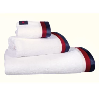 Greenwich Polo Club Σετ Πετσετεσ 3 Τεμαχιων Essential 3062 White White