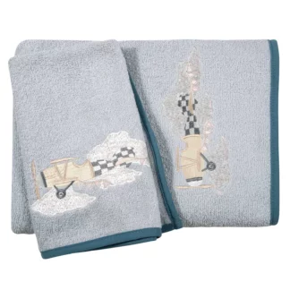 Greenwich Polo Club Σετ Πετσετεσ Βαβυ Essential 8852 Blue - Grey Blue - Grey