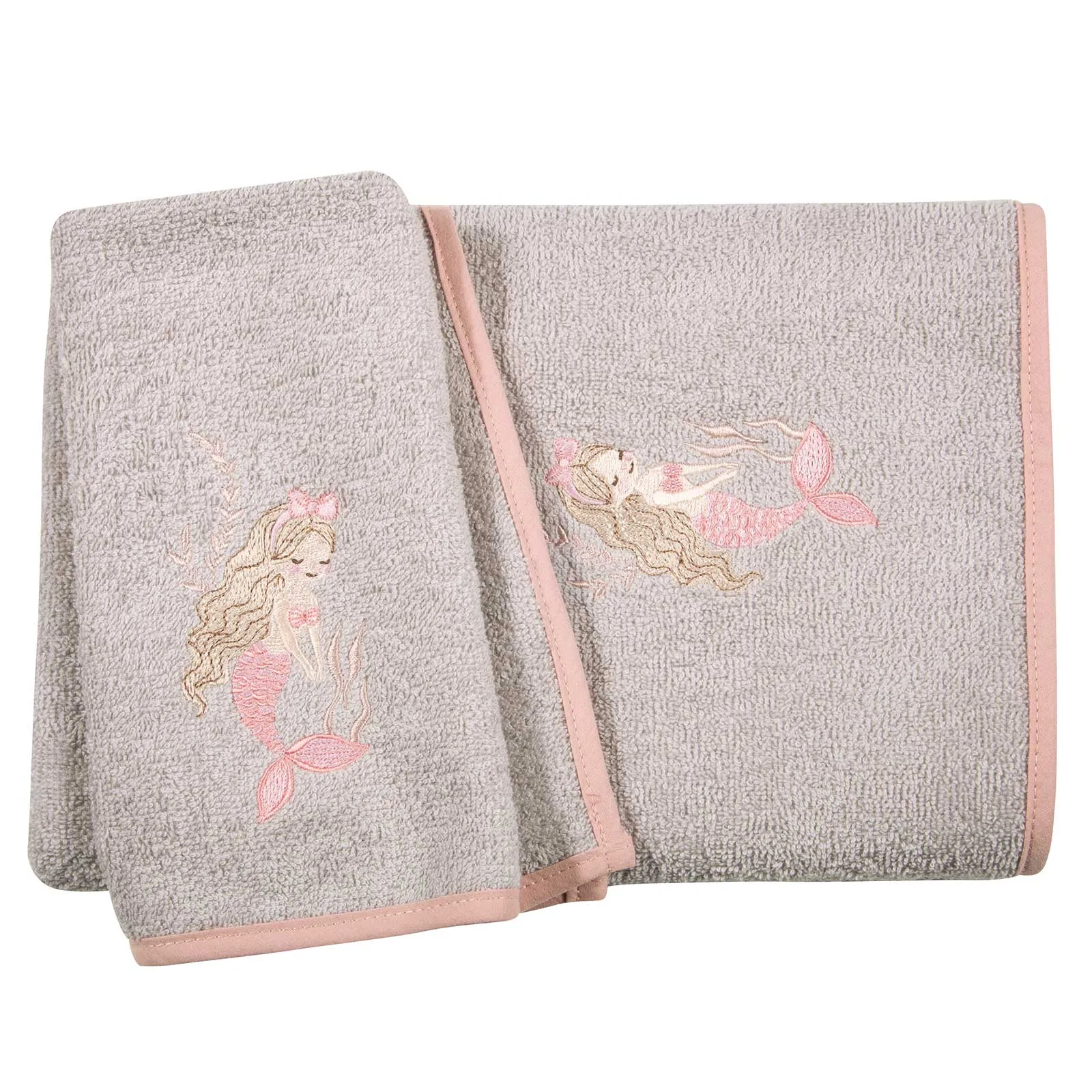 Greenwich Polo Club Σετ Πετσετεσ Βαβυ Essential 8853 Grey - Pink Grey - Pink
