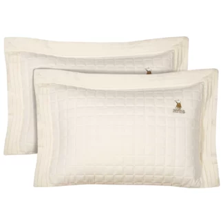 Greenwich Polo Club Ζευγοσ Μαξιλαροθηκεσ Classic 2355 Ecru Ecru