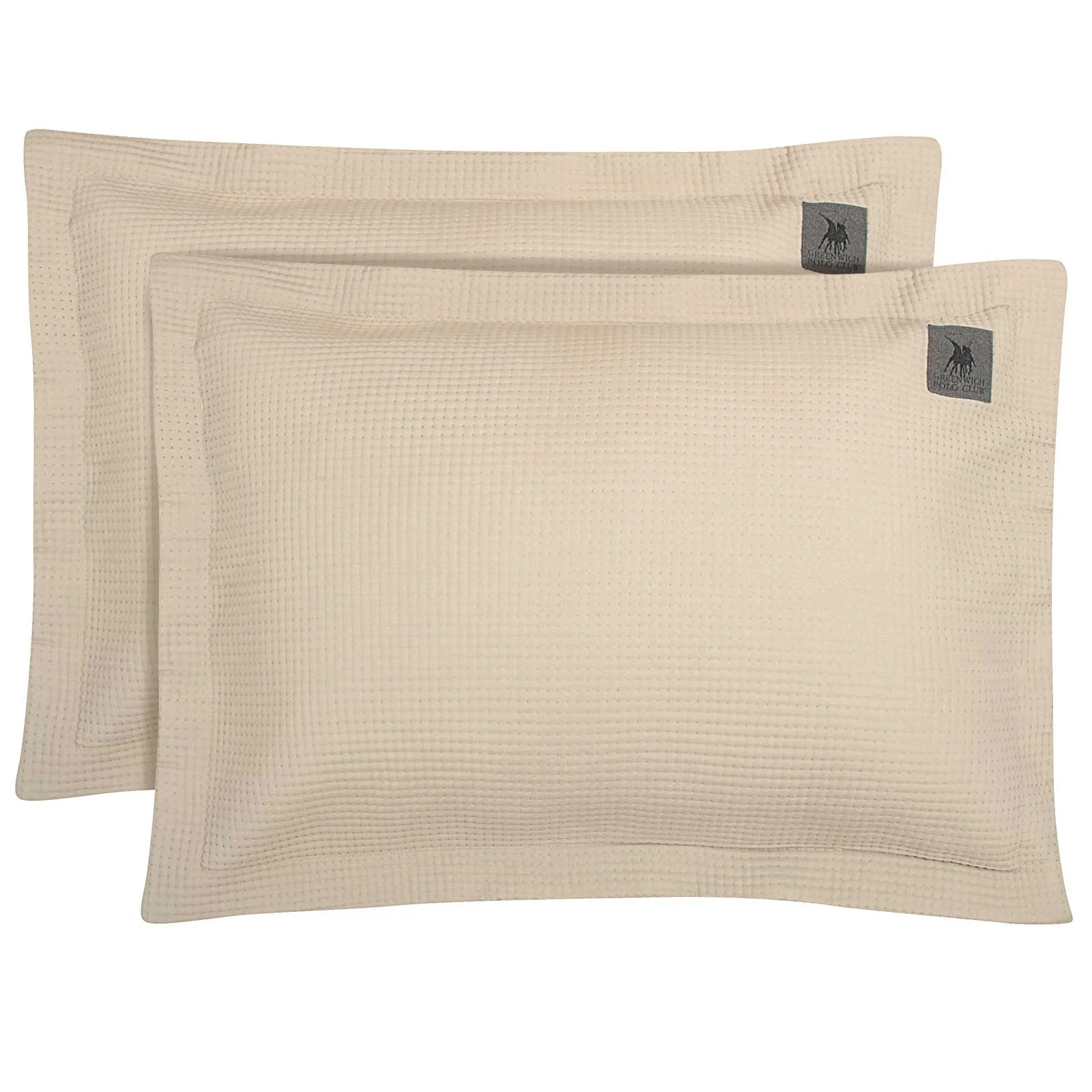 Greenwich Polo Club Ζευγοσ Μαξιλαροθηκεσ Essential 3495 Beige Beige