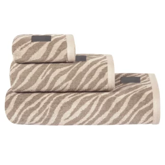 Greenwich Polo Club Πετσετα Χεριων 30Χ50 Loft 4092 Taupe - White Taupe - White