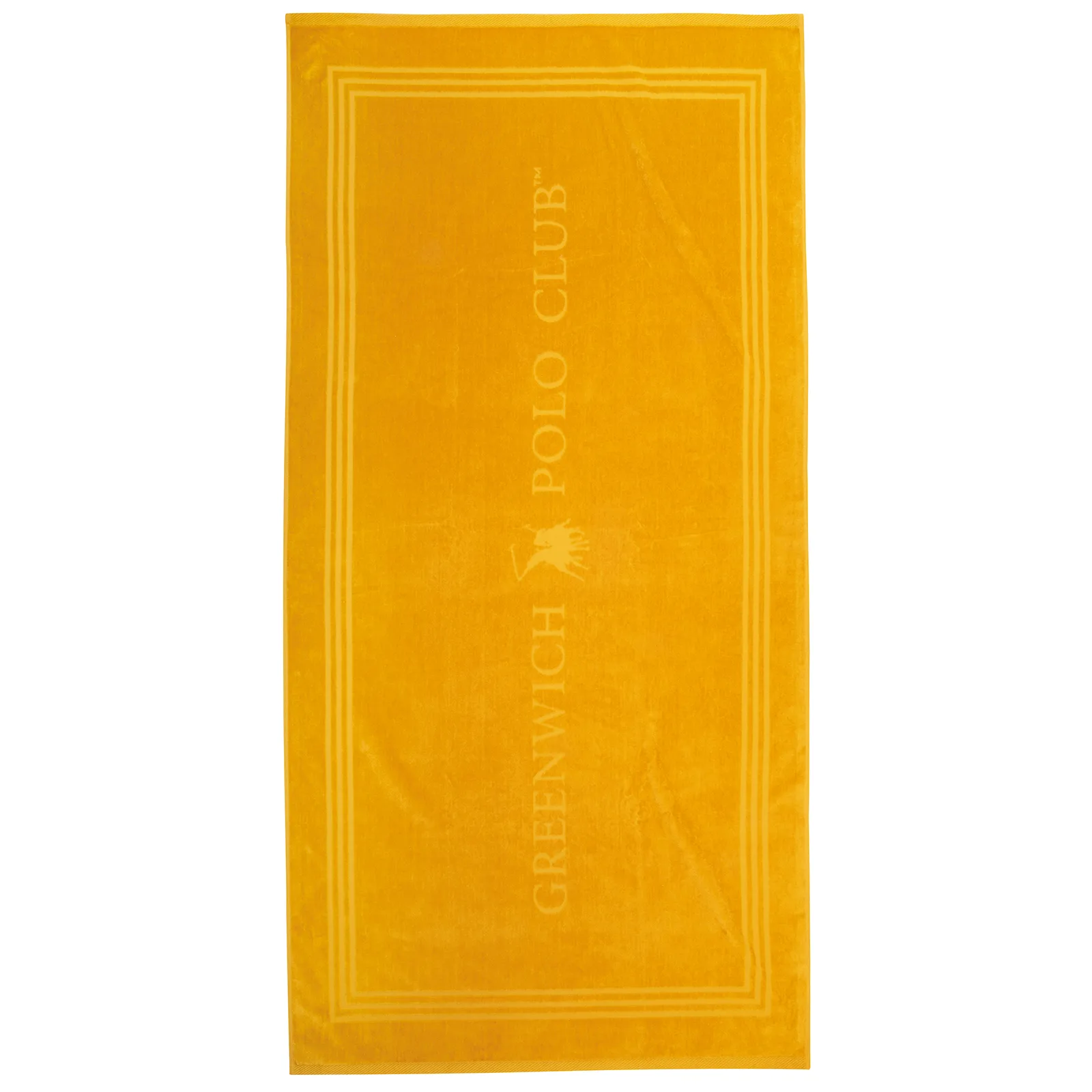 Greenwich Polo Club Πετσετα Θαλασσησ 90Χ170 4065 Yellow Yellow