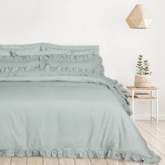 Das Home Σετ Παπλωματοθηκη Υπερδιπλη Daily 3166 Mint Mint