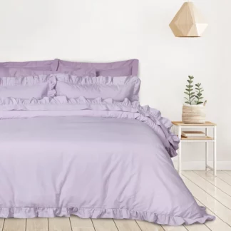 Das Home Σετ Παπλωματοθηκη Υπερδιπλη Daily 3167 Lilac Lilac