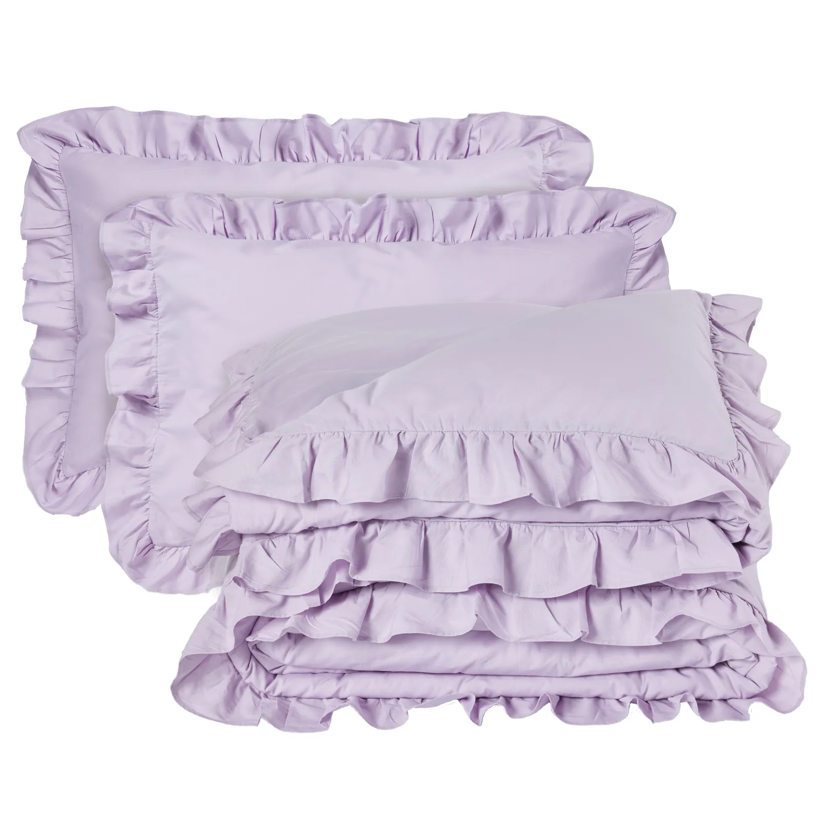 Das Home Σετ Παπλωματοθηκη Υπερδιπλη Daily 3167 Lilac Lilac - Image 3