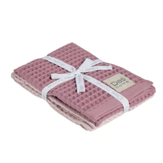 Das Home Σετ Ποτηροπανα 2Τμχ 40Χ60 0803 Nude - Pink Nude - Pink