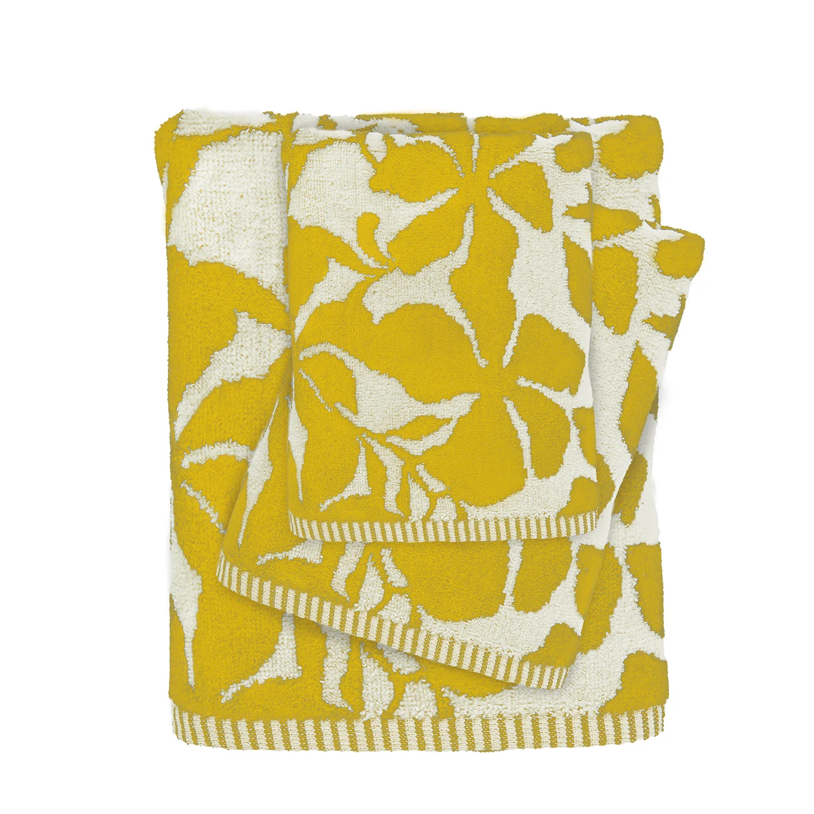 Das Home Σετ Πετσετεσ 3Τεμαχια Daily 0794 Ochre Ochre