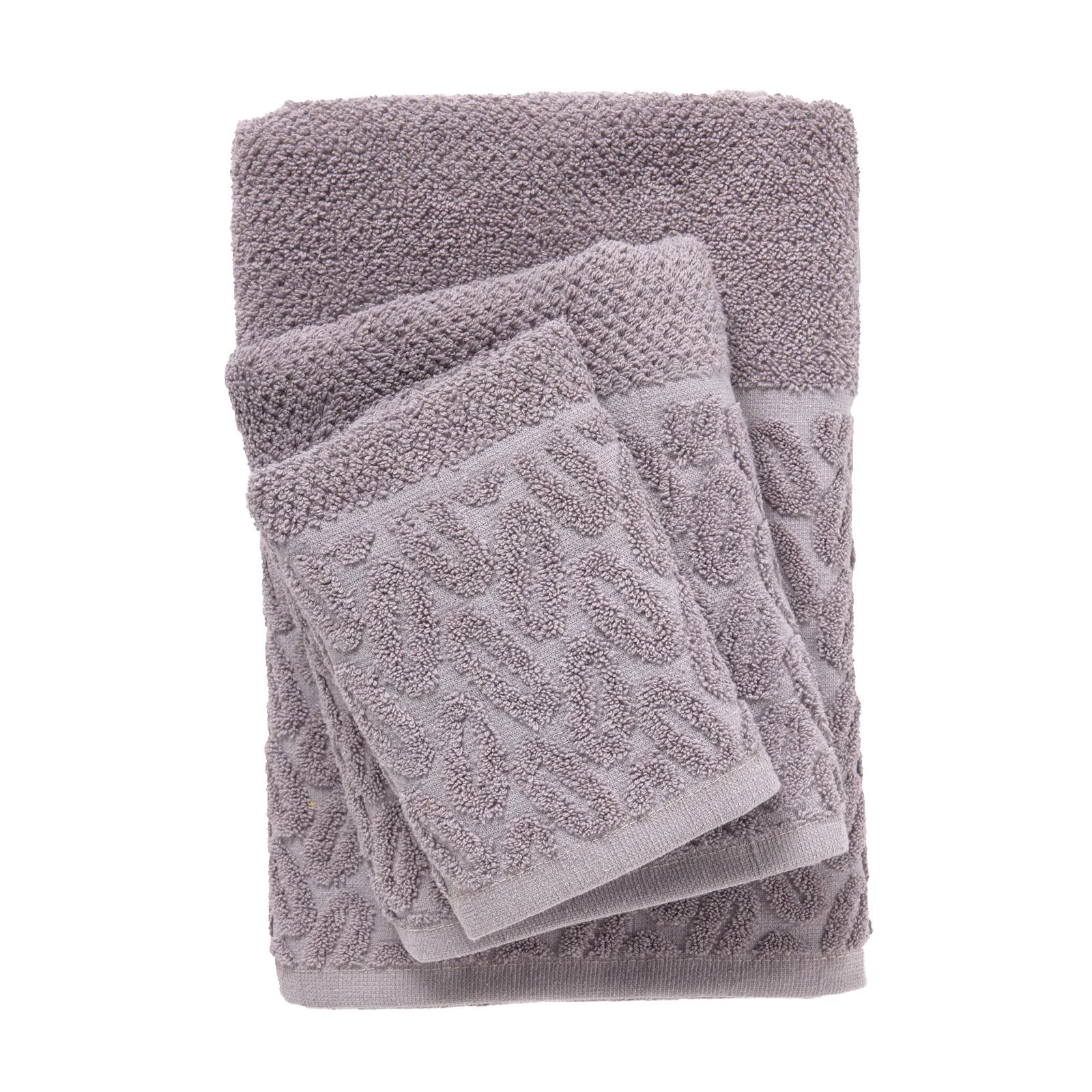 Das Home Σετ Πετσετεσ 3Τεμαχιων Best 0785 Grey Grey