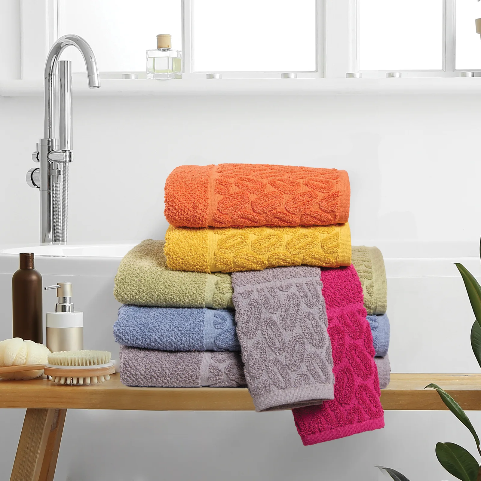 Das Home Σετ Πετσετεσ 3Τεμαχιων Best 0785 Grey Grey - Image 3