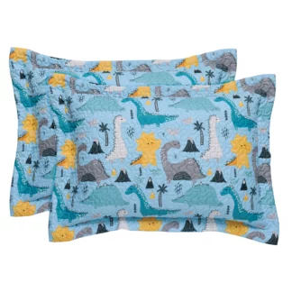 Das Kids Ζευγοσ Μαξιλαροθηκεσ 4928 Blue - Grey Blue - Grey