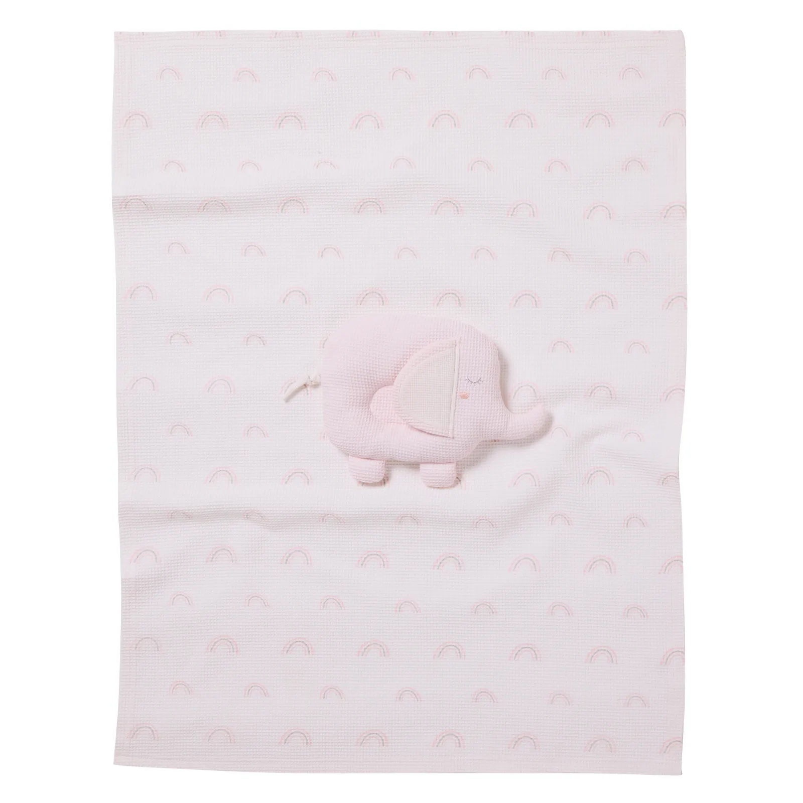 Das Baby Κουβερτα Πικε 75X100 Relax 4957 Grey - Pink - White Grey - Pink - White - Image 2