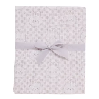 Das Baby Κουβερτα Πικε 75X100 Relax 4960 Grey Grey